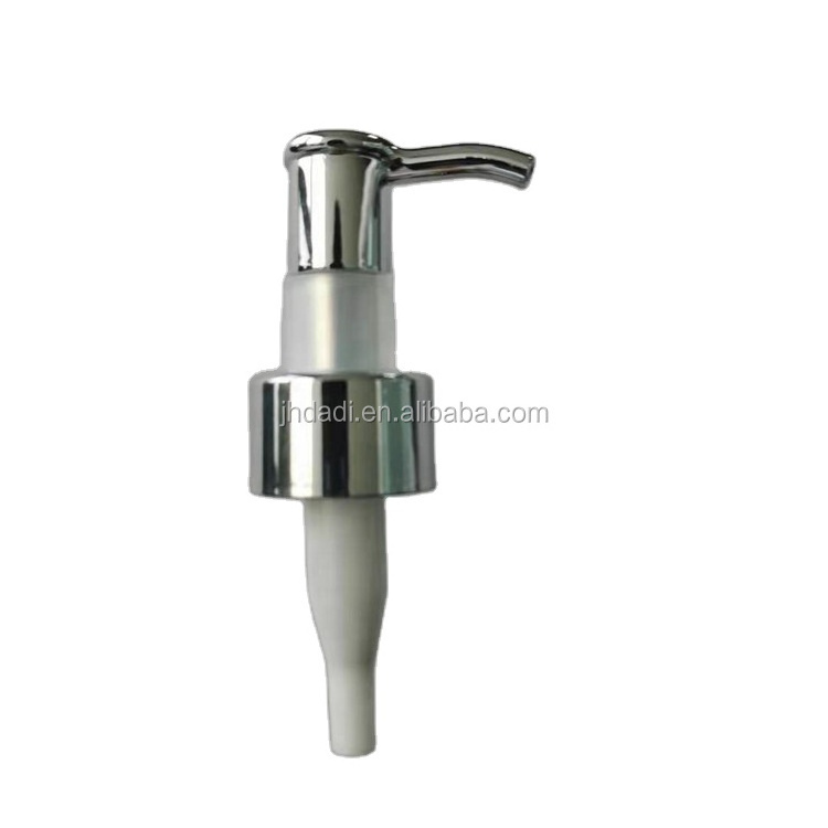 28mm silver stainless steel clip lock lotion cosmetic perfume soap body stopper oil bottle dispenser pump parts tops 1cc/2cc