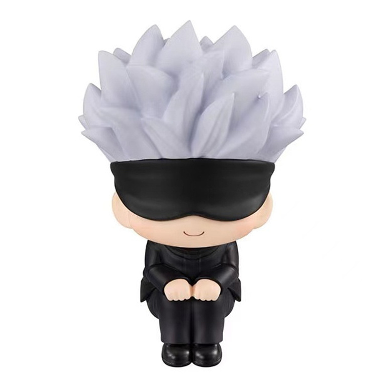 10cm 5 models Cute Versions Jujutsu Kaisen Rukappu Gojo Satoru Anime Figure Collectible Model Toy