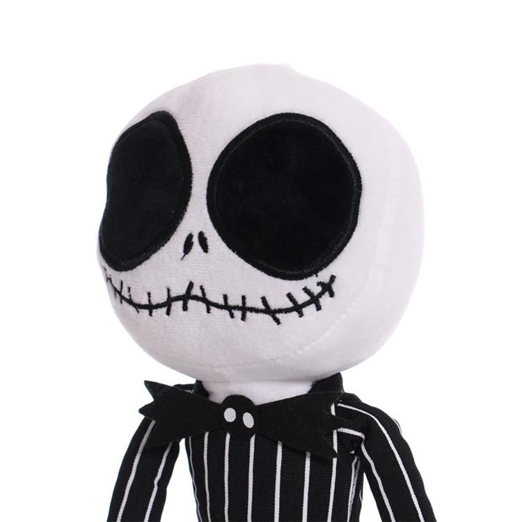 CE ASTM The nightmare before christmas plush doll, Skeleton Plush Toys, Halloween gifts Skeleton Stuffed Plush