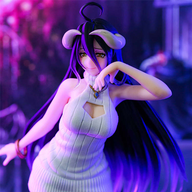 New Arrival Sexy figures Overlord Anime Figure Sexy doll  Model Decoration albedo action figure