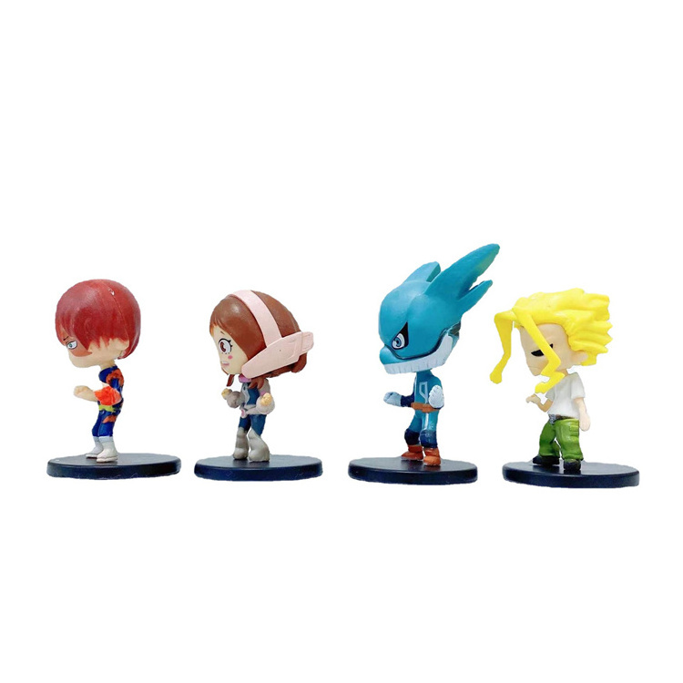 Anime figure set My Hero Academia Mochila BokuTodoroki Shoto anime figure toy for gift