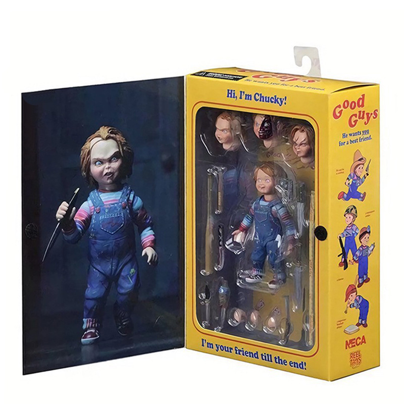 Hot sell Wholesale American Drama Seed of Chucky Anime figure  12cm 5''Neca Chucky Pvc Action Figure  pvc action figure For kids