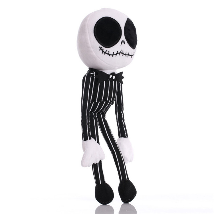 CE ASTM The nightmare before christmas plush doll, Skeleton Plush Toys, Halloween gifts Skeleton Stuffed Plush