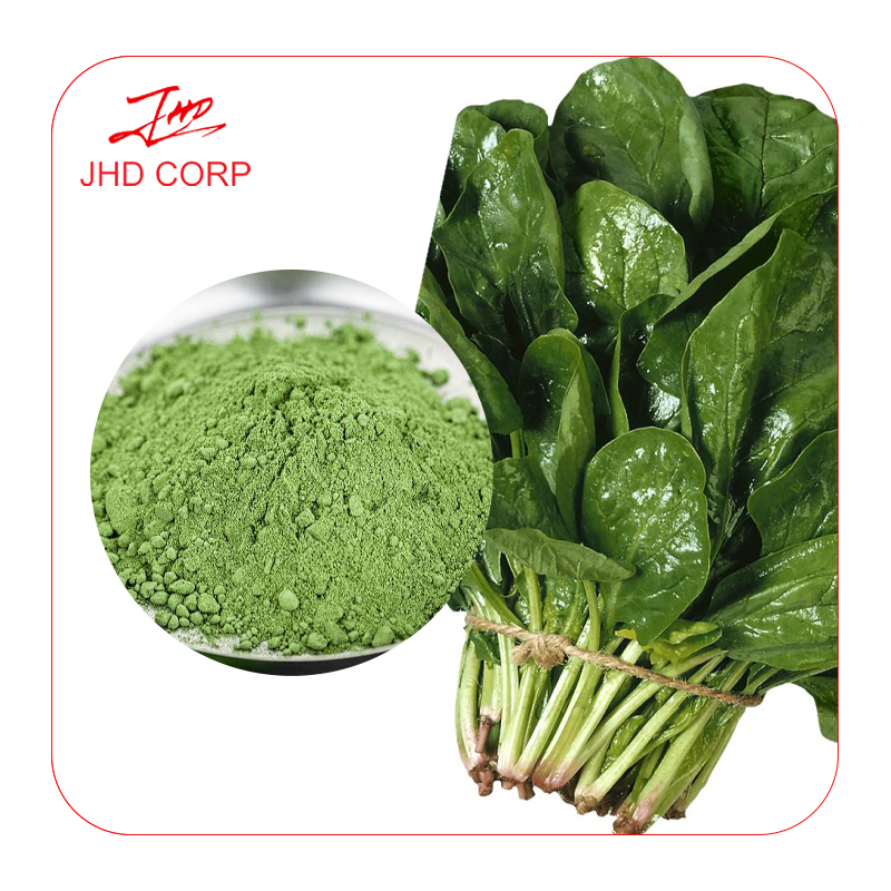 JHD 100% Pure Green Vegetable Powder Organic Dehydrated Spinach Powder