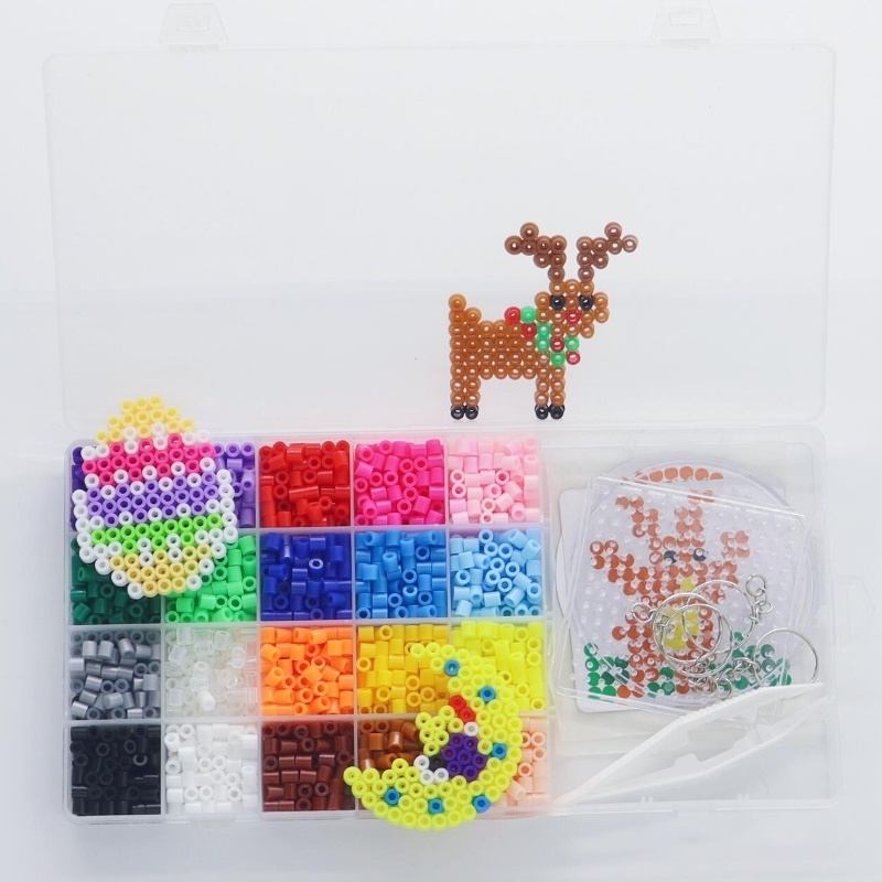 Diy Kids Ironing Beads Toys Educational Plastic 5mm Hama Fused Beads Perler Beads