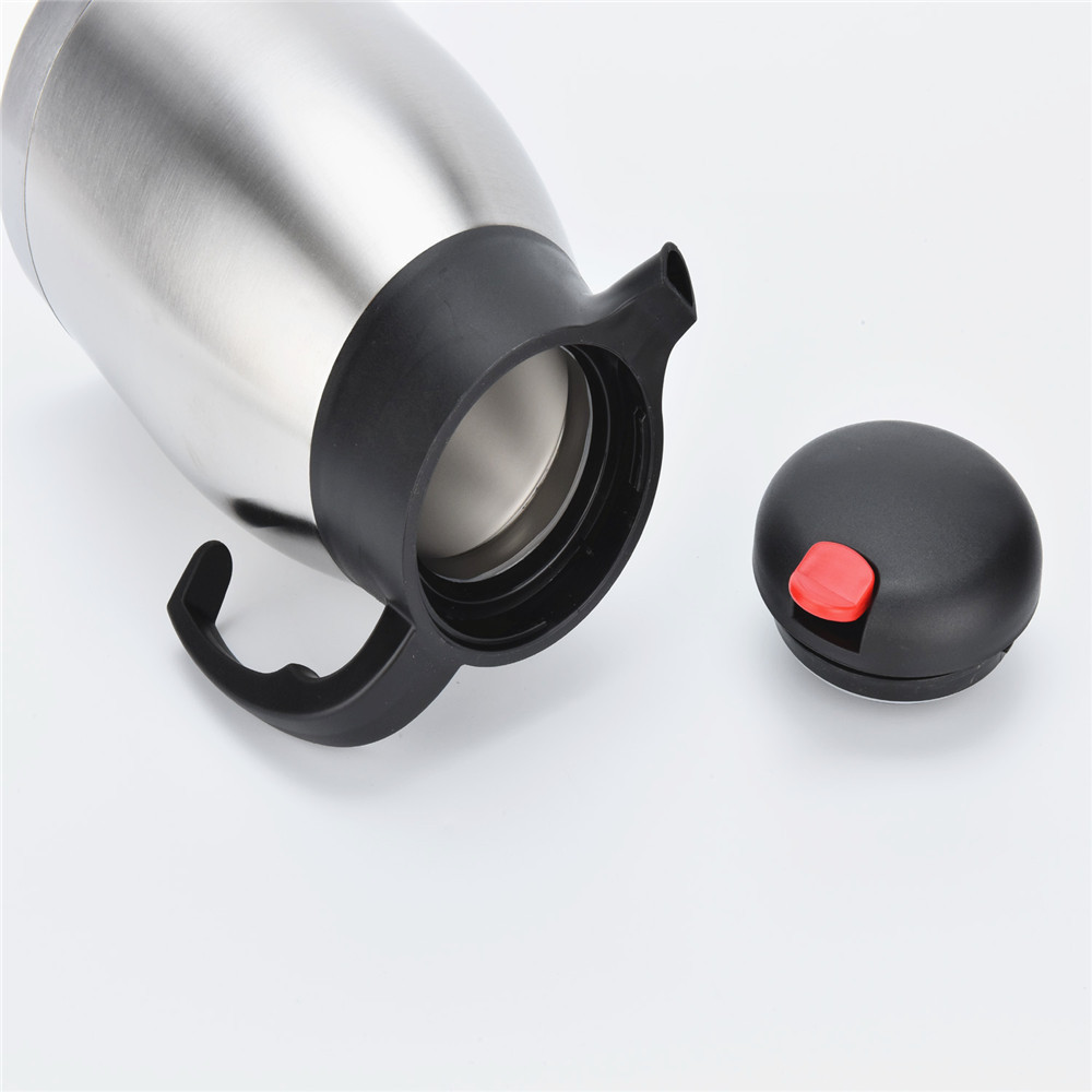 Modern Design Double Wall Stainless Steel Vacuum Thermos Flask Tea And Coffee Pot With Twist Lid