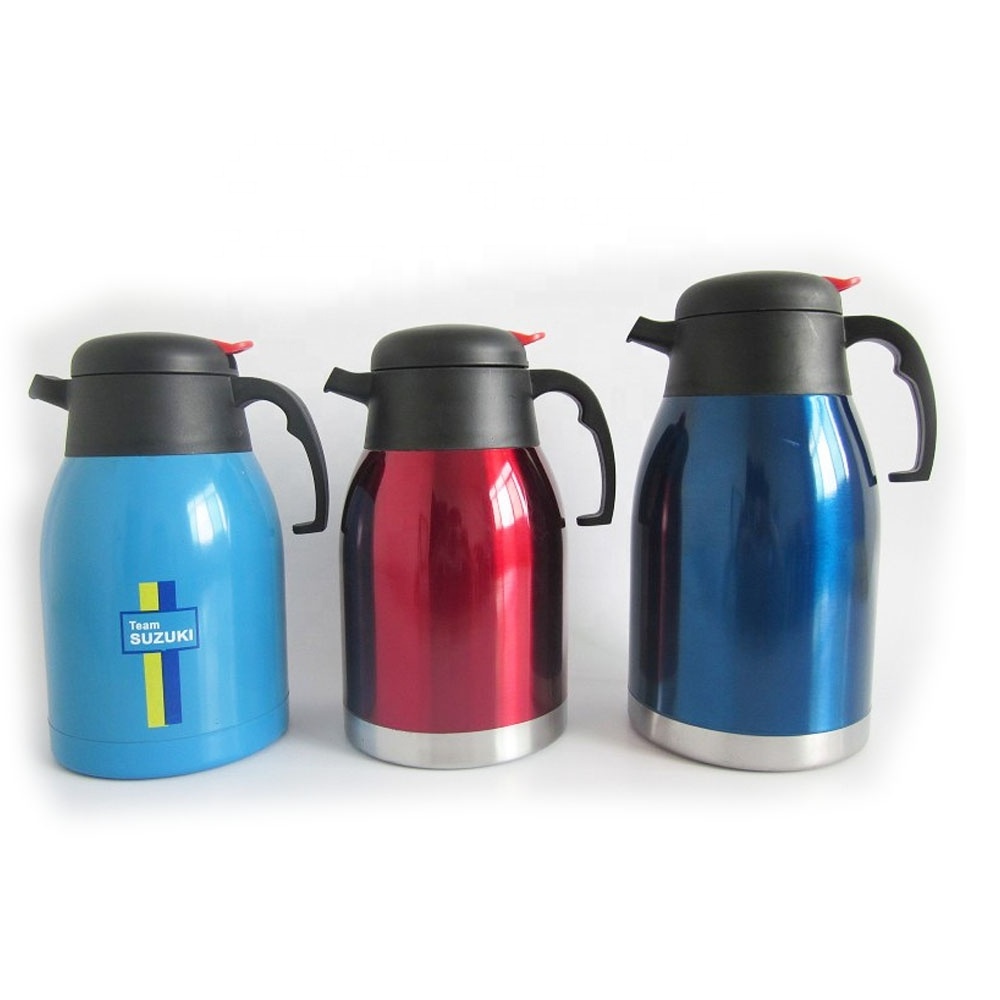 Modern Household 1.2L 1.5L 2L Stainless Steel Insulated Water Bottle Thermos Tea Coffee Pot