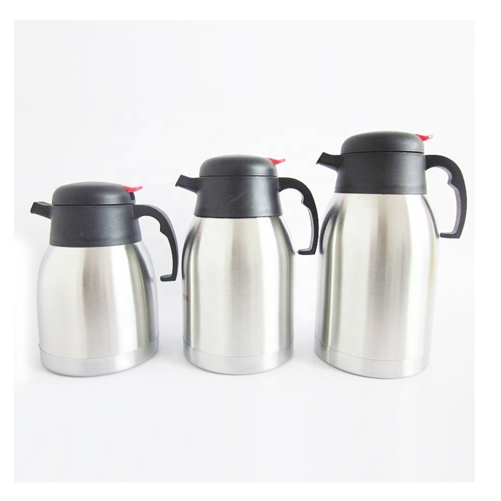 Modern Household 1.2L 1.5L 2L Stainless Steel Insulated Water Bottle Thermos Tea Coffee Pot