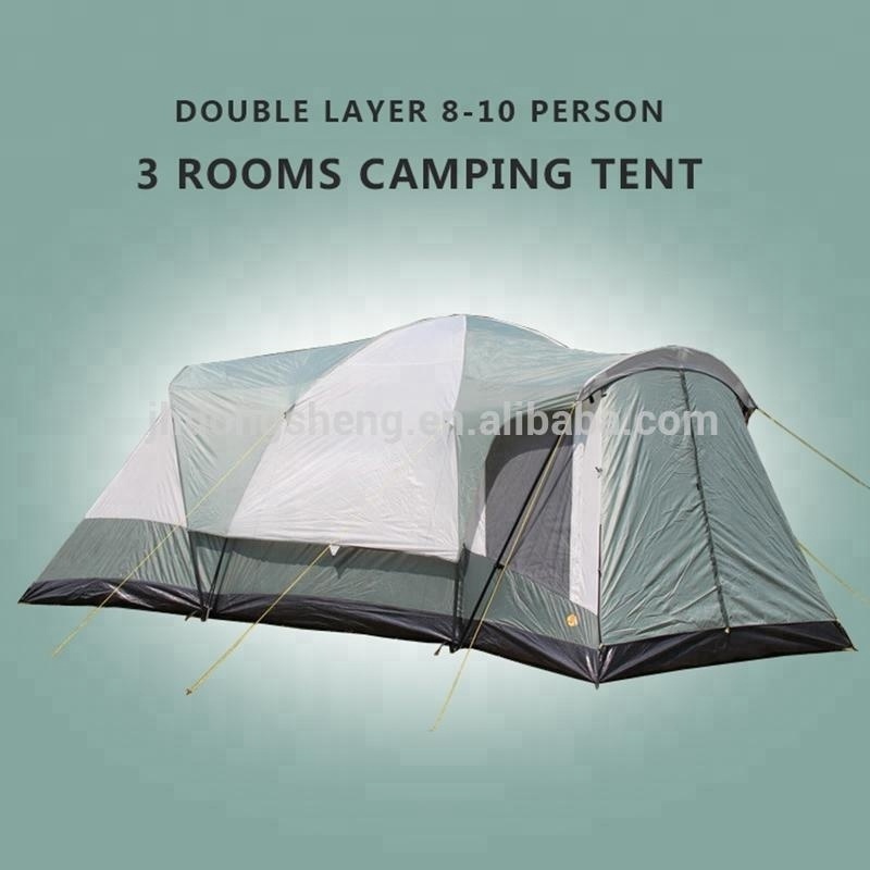 Outdoor Leisure Camping Big Space Family 8-10 Person Tent