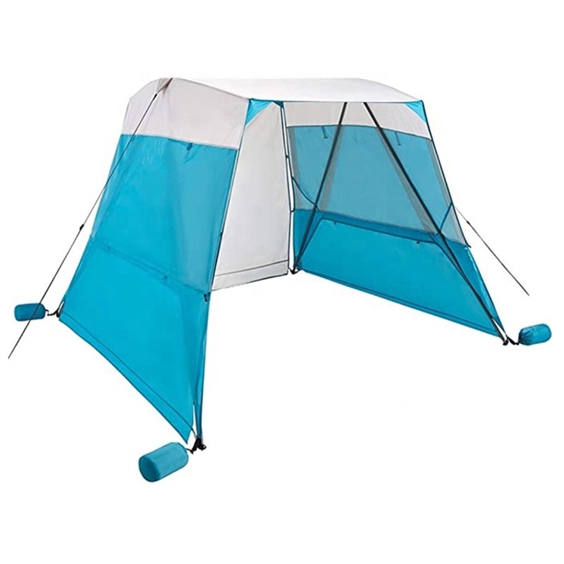 Beach Tent Sun Shade Shelter Portable Travel  Sunshade  For 3-4 Person