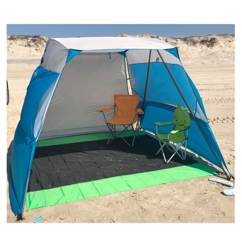 Beach Tent Sun Shade Shelter Portable Travel  Sunshade  For 3-4 Person