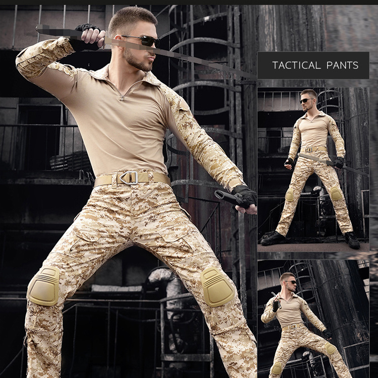 JHDTEX poly cotton tc 65 35 or 80 20 desert ripstop camo saudi camouflage fabric tela for amy uniform or security personnel