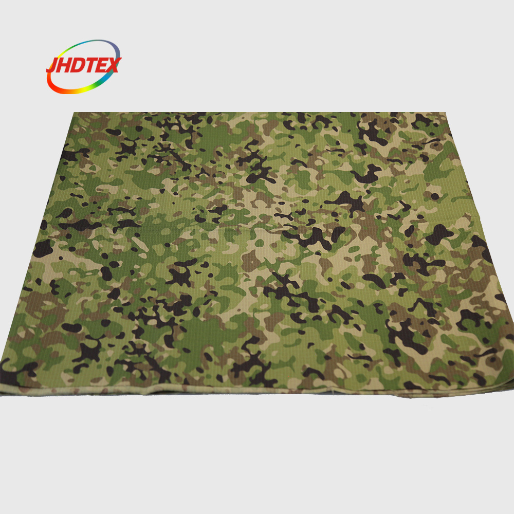 JHDTEX 500d nylon cordura woodland camouflage fabric nyco tiger stripe