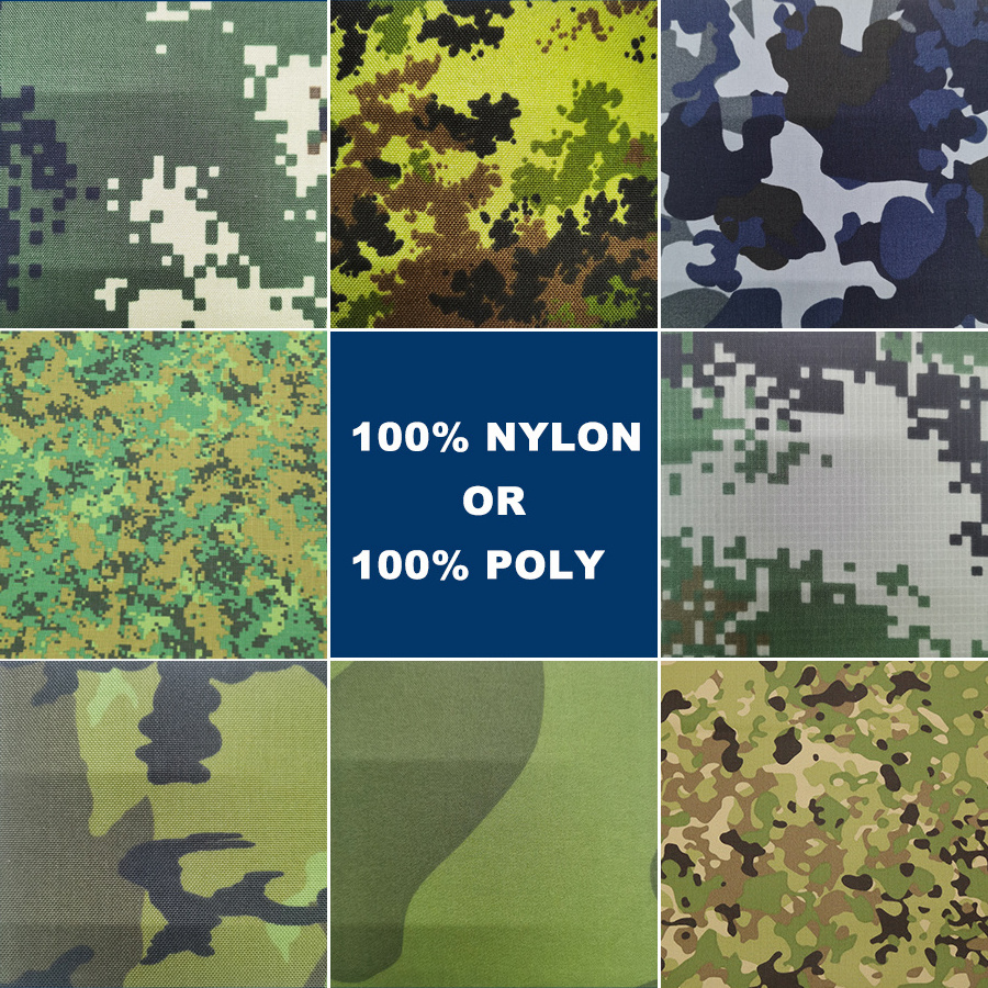 JHDTEX polyester cotton print waterproof camouflage fabric