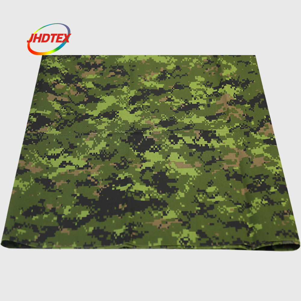 JHDTEX 500d nylon cordura woodland camouflage fabric nyco tiger stripe