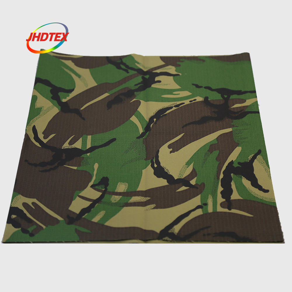 JHDTEX 500d nylon cordura woodland camouflage fabric nyco tiger stripe