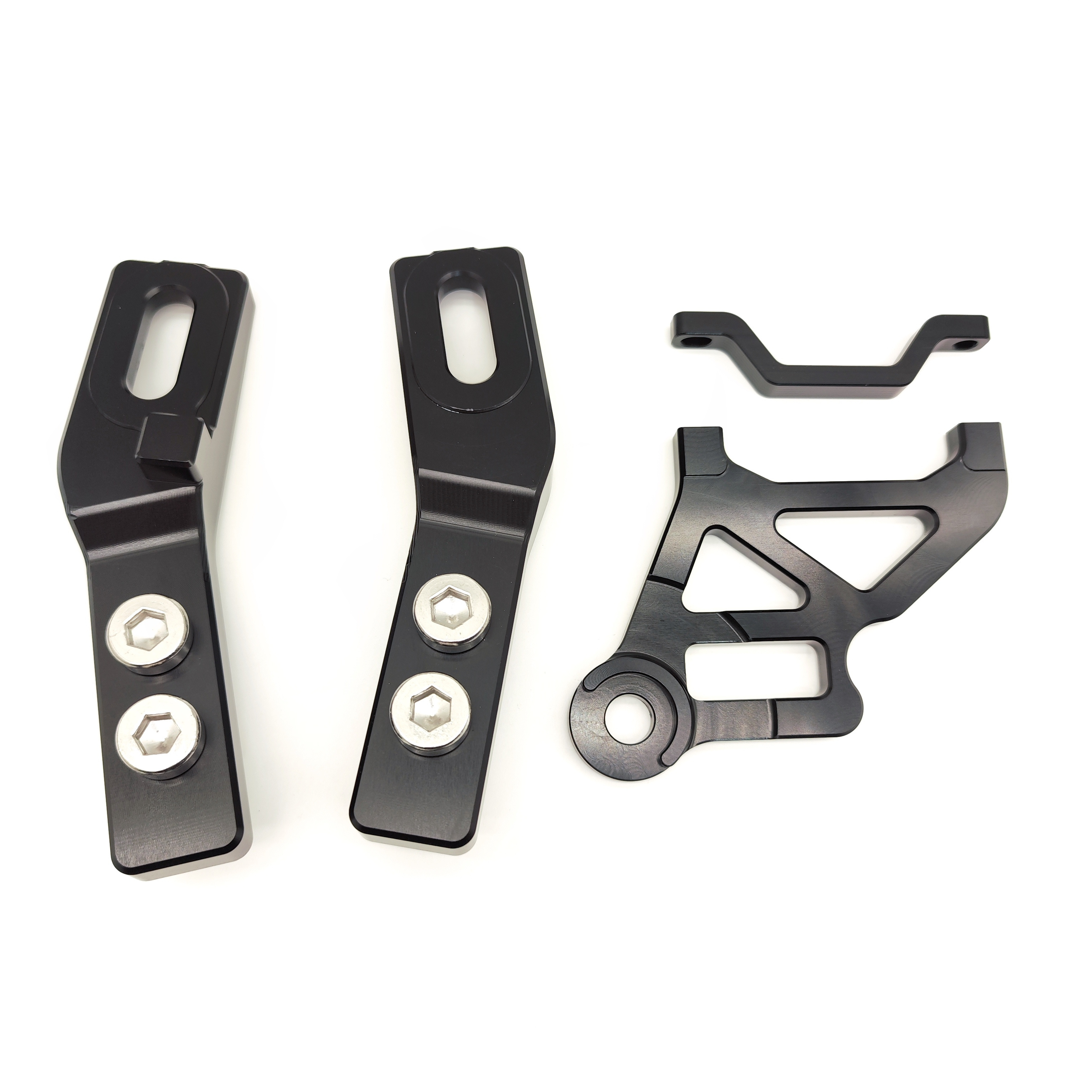 Upgrade Parts Swing Arm Extenders With 220mm Rear Disc Conversion Brackets  For Sur-ron Light Bee X / Segway X160 X260