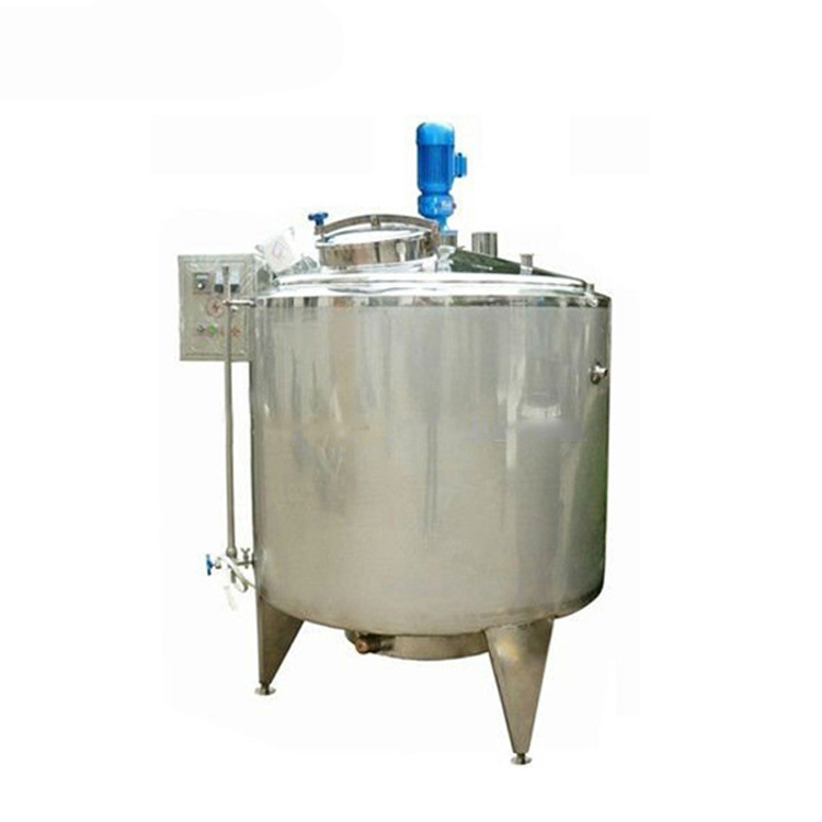 Easy cleaning ss304 316L stainless steel inox mixing tank emulsification tank with electric heating