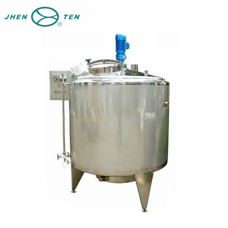 Easy cleaning ss304 316L stainless steel inox mixing tank emulsification tank with electric heating