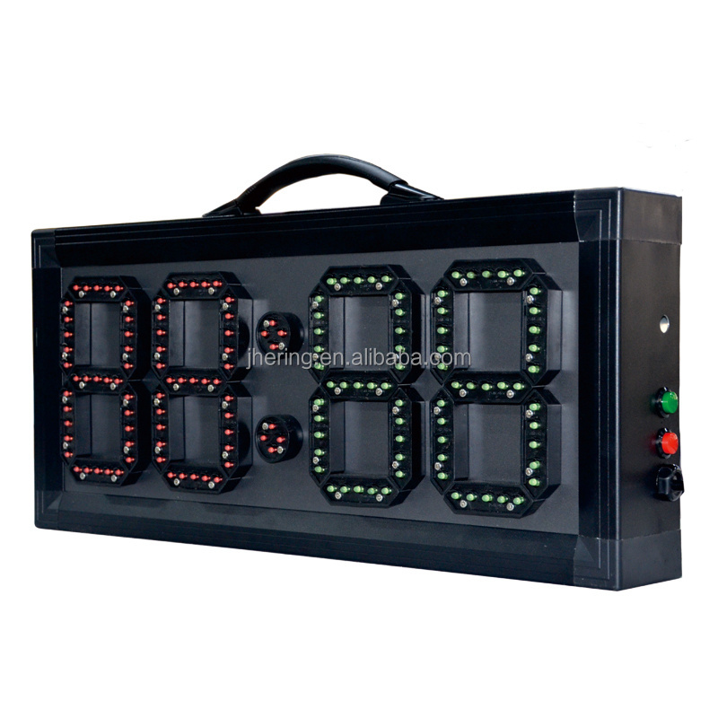 Jhering Aluminum Portable Electronic Basketball and Football Electronic Scoreboards Player Change Boards