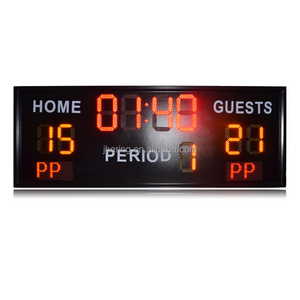 Jhering Digital Signage and Displays Electronic Baseball Scoreboard LED Sport Game Time Display Digital Score Screen