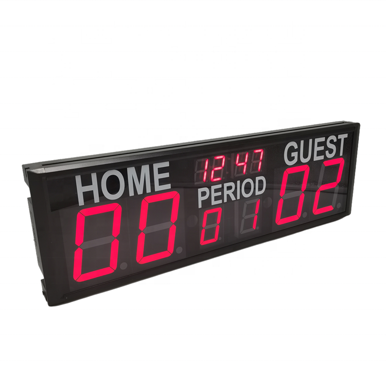 Jhering Portable Outdoor 4 Inch Led Cricket Football Time Countdown Electronic Sport Digital Scoreboard