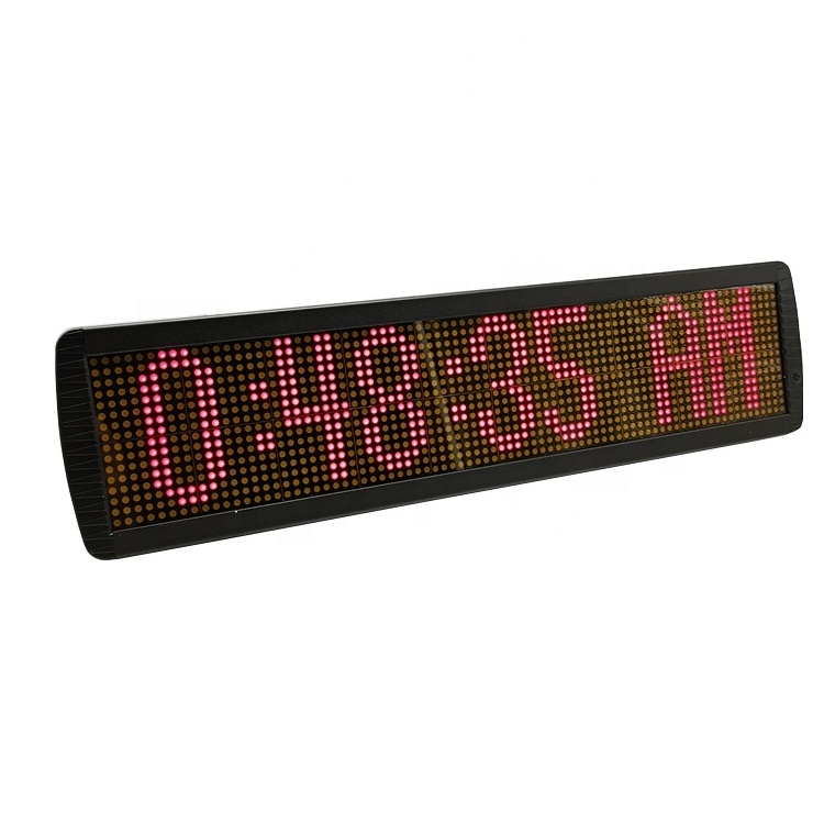 Jhering 16x80 Programmable LED Display Single P7.62 Moving Message Sign Scrolling Digital Signage and Displays