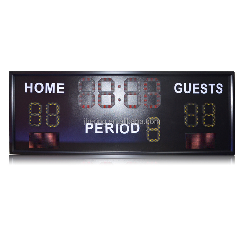 Jhering Digital Signage and Displays Electronic Baseball Scoreboard LED Sport Game Time Display Digital Score Screen