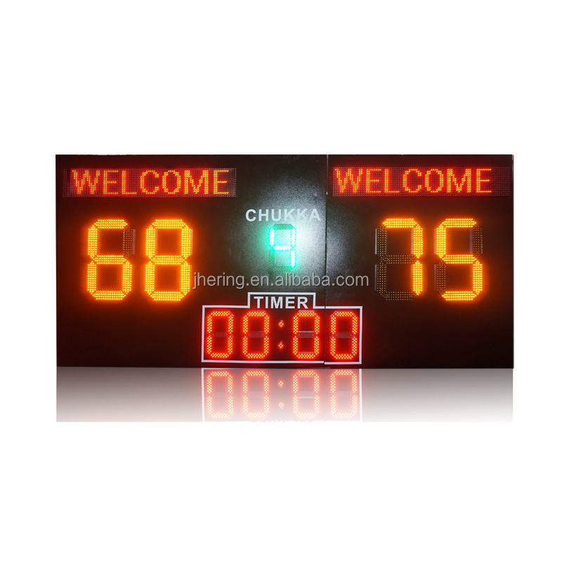 Jhering Outdoor LED Display Wireless Electronic Scoreboard Sport Stadium LED Display Outdoor Football Soccer Scoreboards