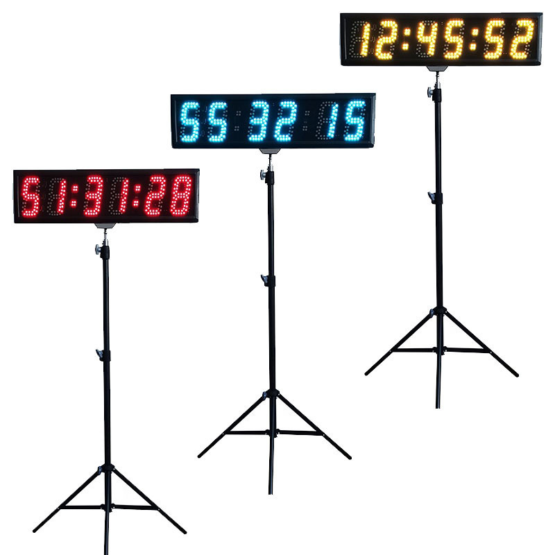 Jhering Blue Running Outdoor Stopwatch Race LED Screens Analog digital Sport Timer Lap Timer