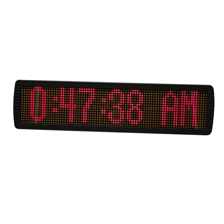 Jhering 16x80 Programmable LED Display Single P7.62 Moving Message Sign Scrolling Digital Signage and Displays