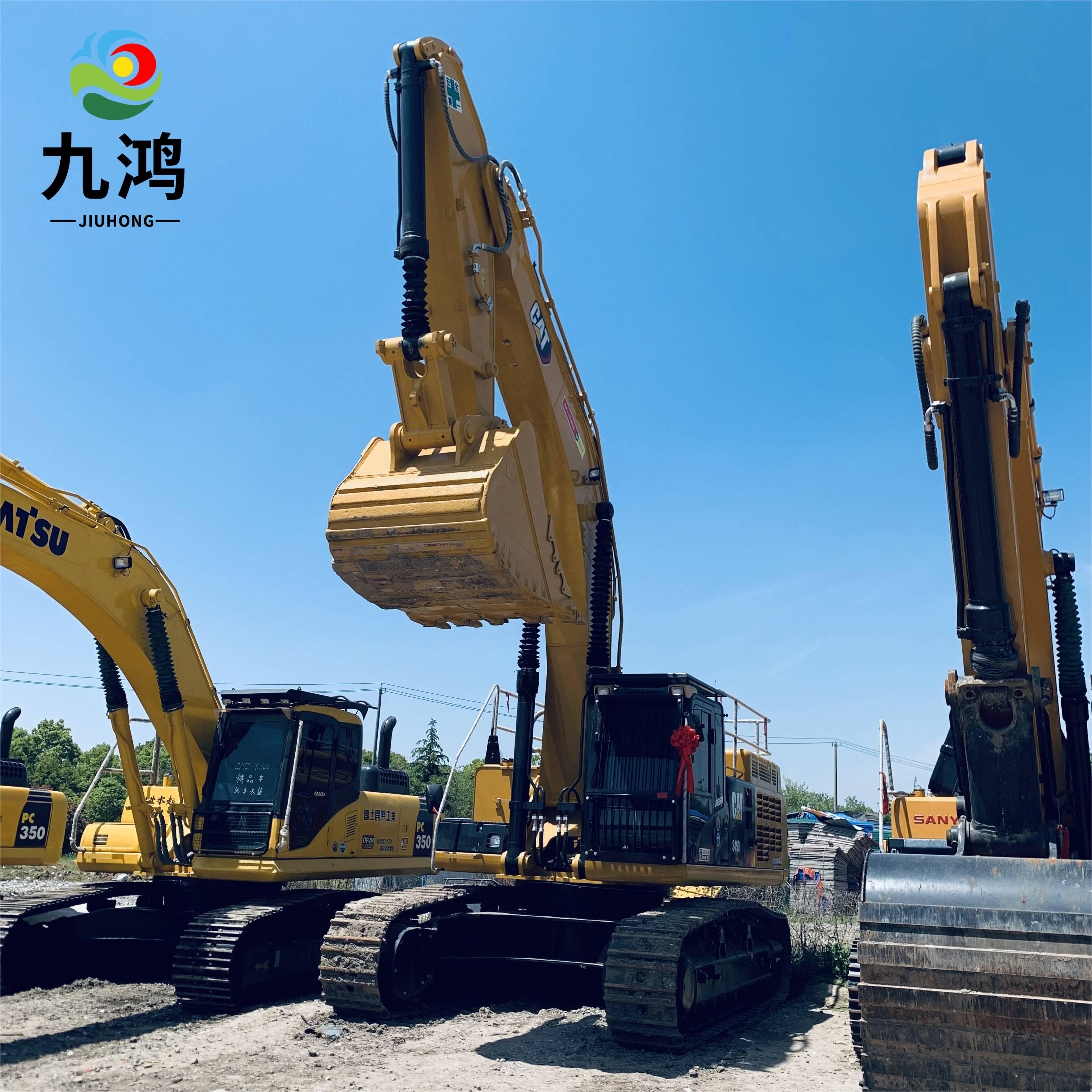 New Arrival Caterpillar CAT349D2 49Ton Heavy Construction Machinery CAT 349 Used Excavator with Low Price