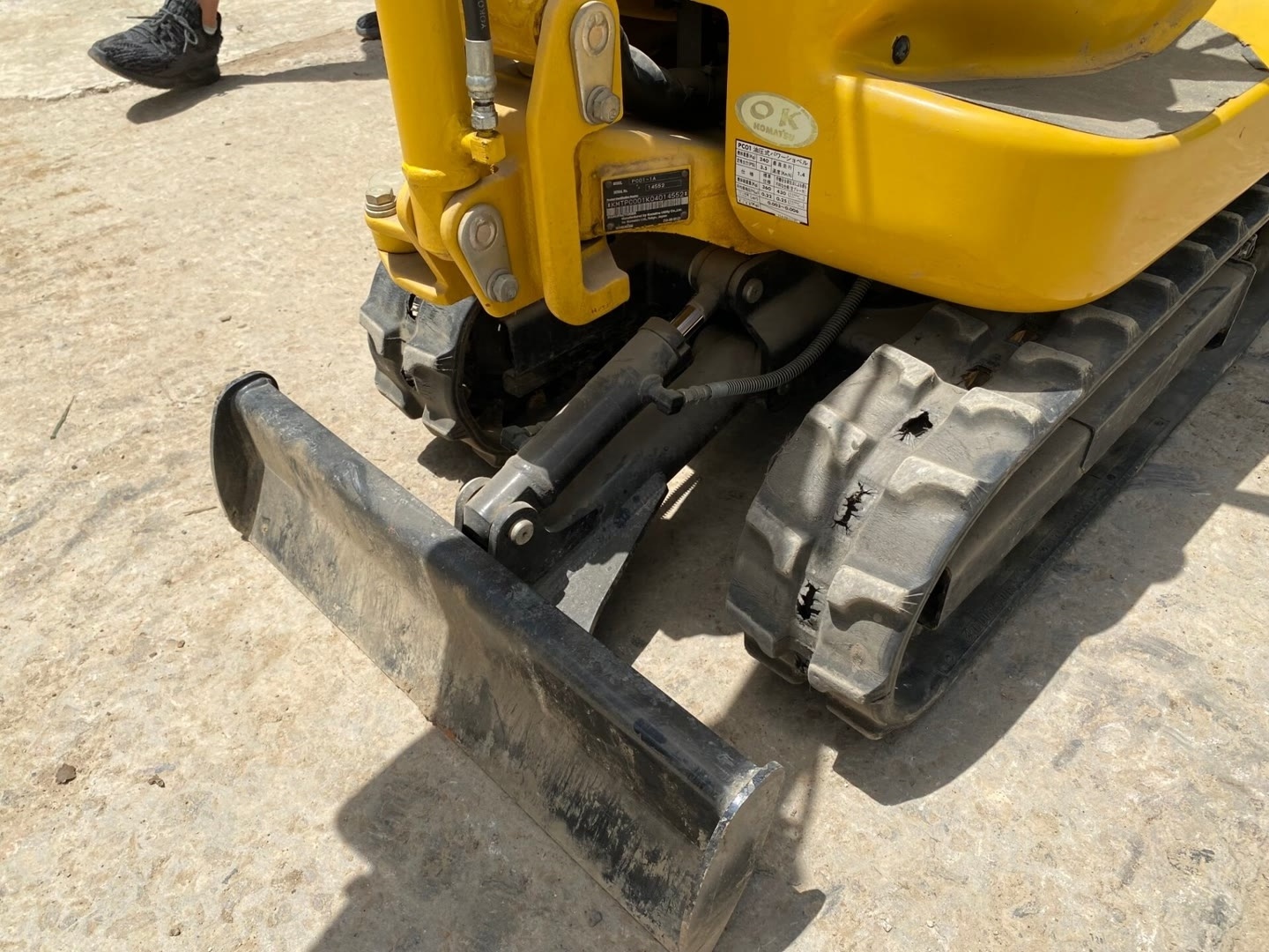 Top Quality KOMATSU PC01 Thumb Original Brand Used Secondhand Excavator Hydraulic Crawler Excavators Diggers