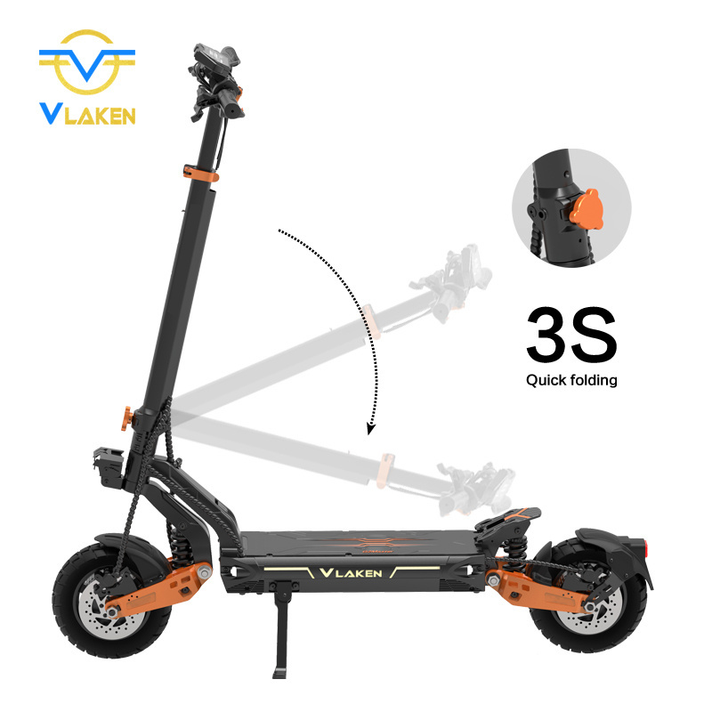 Titan Vlaken Scuters Electr 2 Motor Electric Scooters Para Adulto 2000w Power Elektro Scooter Off Road Scuter Electric 2000w