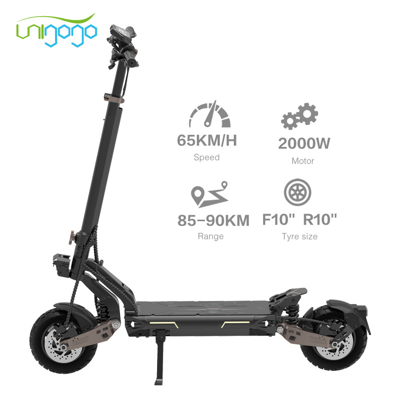 Unicool Custom Powerful two wheels fast  off road powerful adults e scooter for 2000W 52V 60m/h