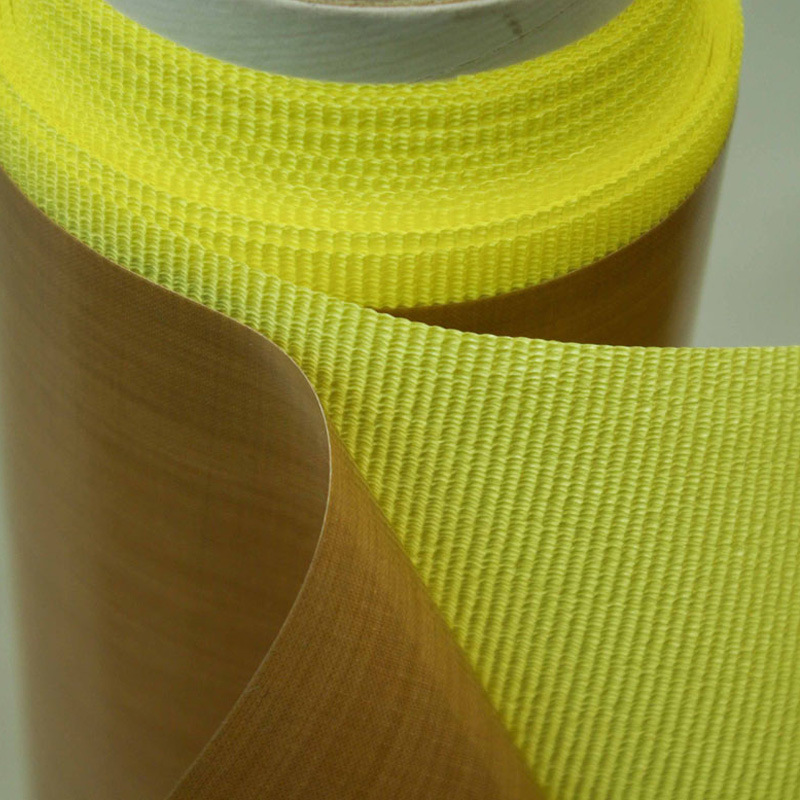 PTFE coated fiberglass adhesive tape for sealing machine heating strip