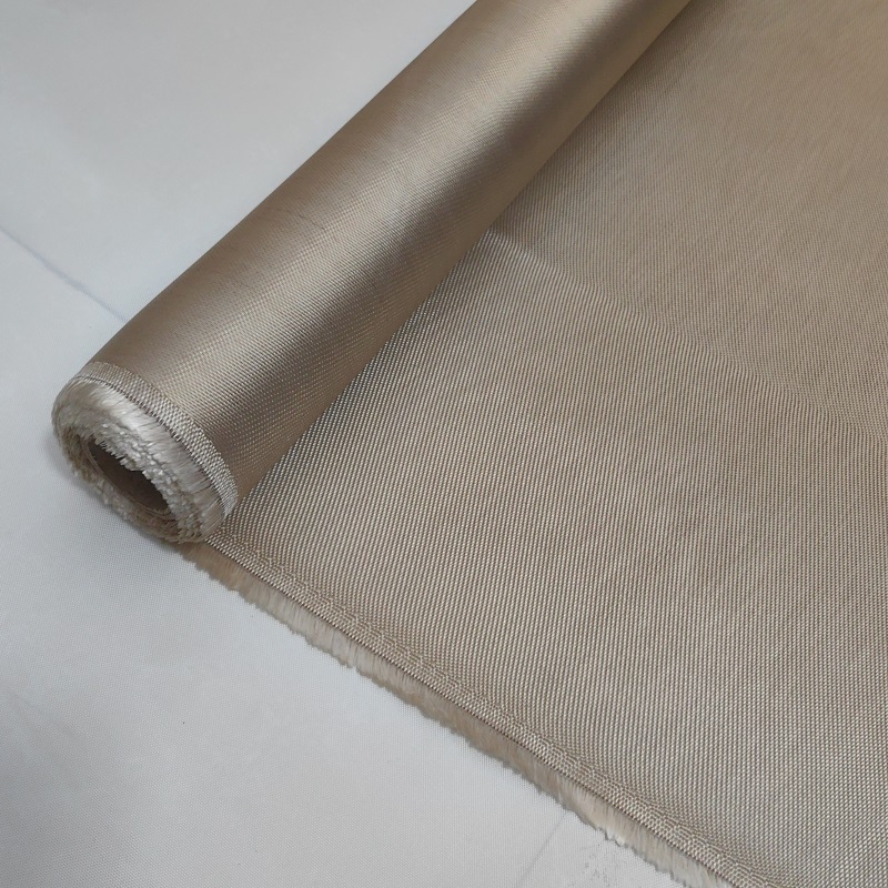 High Silica-reinforced Fire-resistant  Silica-based  glass fiber / fiberglass fabric