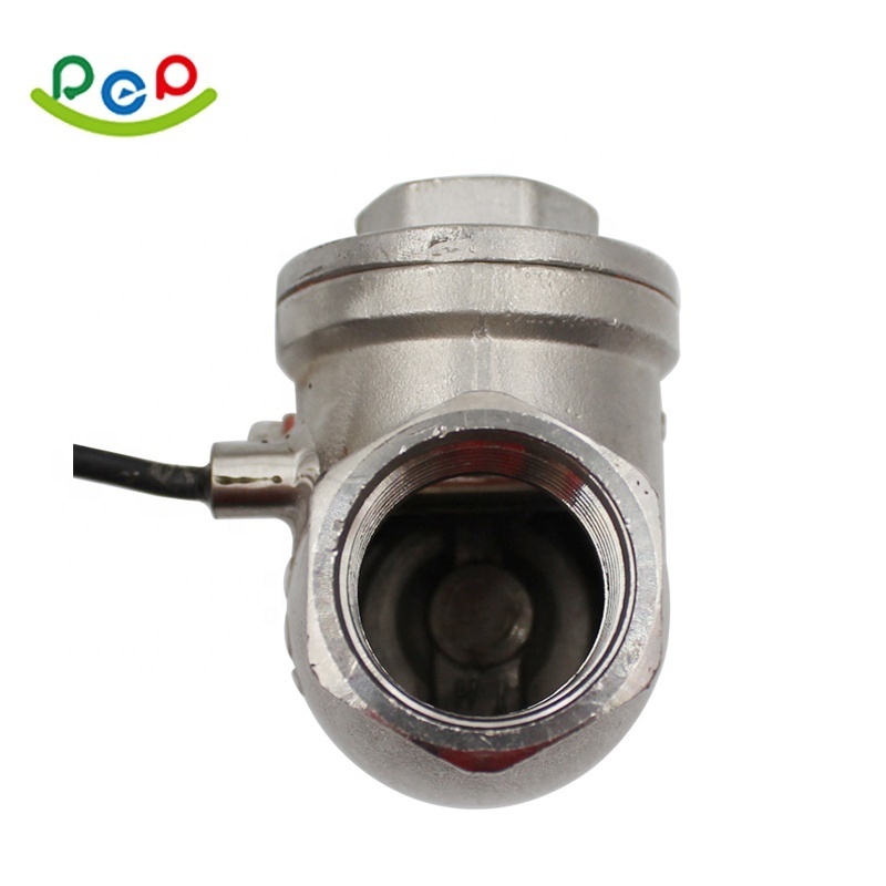 SUS304 High temperature Flow detector Water Flow Control Switch with a weather-pack connector For water treatment Machine