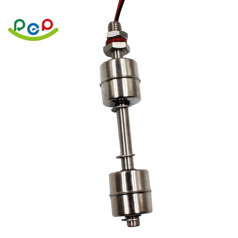 Vertical mounted stainless steel 304 water tank level magnetic ball level float switch for waste water