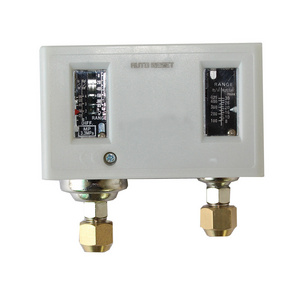 High or Low Adjustable Dual pressure Controller Pressure Switch Applied to Air Water Freon