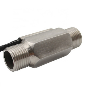 Supporting customized service water flow control switch G1/2" flow sensor stainless steel water flow sensor