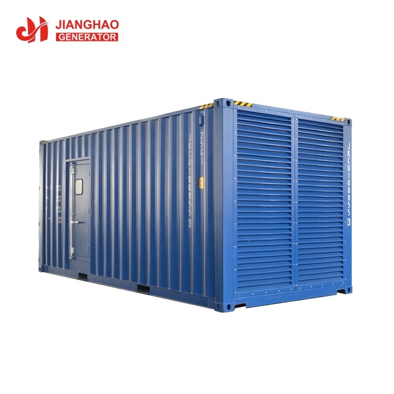 electric power station 800kw container type super silent diesel generator with Cummins engine