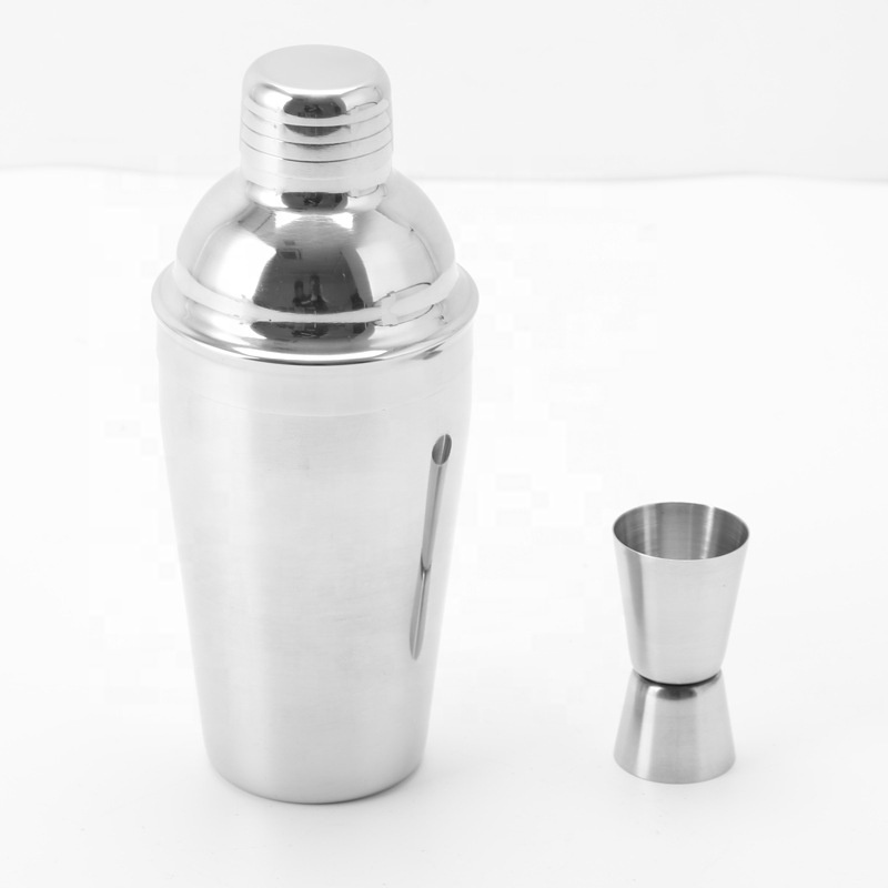 custom professional stainless steel cocktail shaker 750ml