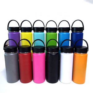 double wall Vacuum Flask Insulated Stainless Steel Coffee Travel 32 oz water bottles for sport Powder Coating With lids