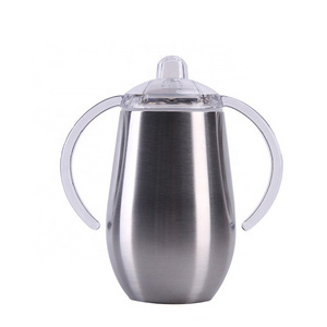 Double Wall Vacuum Insulated Stainless Steel Children Baby mug tumbler sippy cups for toddlers sublimation for water and milk