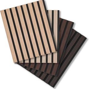 Wood Slat Wall Panels,Decorative Acoustic Wood Slats for Wall and Ceilings, Acoustic Panels for Interior Wall Back Board