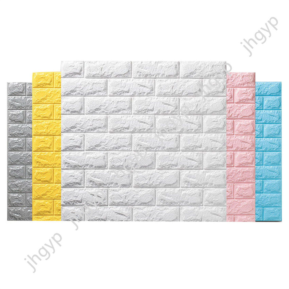 35*35 CM Wall decorations Decal Paper Self Adhesive panels & boards 3D Papers Bricks Wallpaper Foam Wall Stickers for home