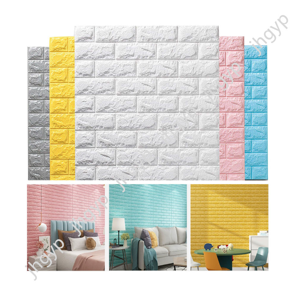 35*35 CM Wall decorations Decal Paper Self Adhesive panels & boards 3D Papers Bricks Wallpaper Foam Wall Stickers for home