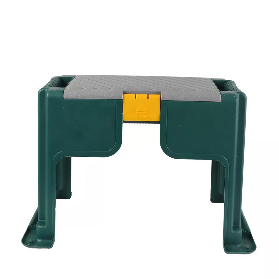 Garden Supplies Kneeling Stool Sponge Knee Protection Garden Folding Stool with Toolkit Garden Kneeling Seat Plastic Stools