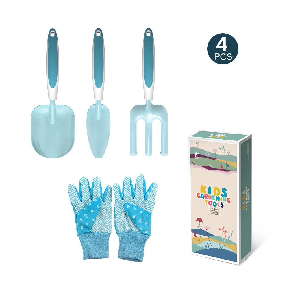 New Style Wholesale Weeding Gift Mini Kids Garden Tools Set With Bag